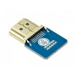 Горизонтальный HDMI адаптер для кабеля DIY HDMI