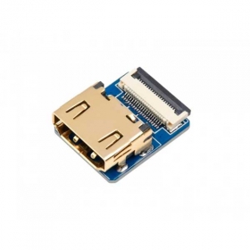 Горизонтальный HDMI адаптер для кабеля DIY HDMI (B)