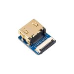 Горизонтальный HDMI адаптер для кабеля DIY HDMI (B)