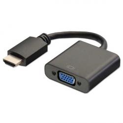 HDMI to VGA Video Adapter for Raspberry Pi (Black)