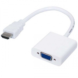 HDMI to VGA Video Adapter for Raspberry Pi (White)
