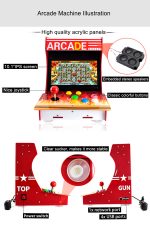 Игровой аркадный автомат Arcade-101-1P основанный на Raspberry Pi