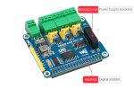 Изолированная плата расширения RS485 CAN HAT (B) для Raspberry Pi