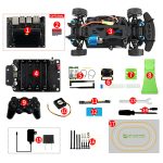 JetRacer Pro AI Kit - комплект аксессуаров для сборки умного робота на базе Jetson Nano
