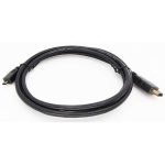 Кабель HDMI/microHDMI длиной 1,5 метра черного цвета