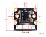 Камера IMX219 для Raspberry Pi 5, обзор 120°, 8 Мп, MIPI-CSI