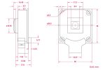 Камера Raspberry Pi M12, 12,3-мегапиксельный сенсор IMX477R