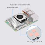 Комплект активного охлаждения для Raspberry PI 5 Active-Cooler-B