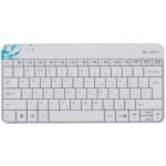Комплект клавиатура + мышь - Logitech Wireless Combo MK240 White