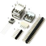 Комплект коннектор для Odroid-C0