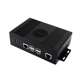 Комплект мини-компьютера для Raspberry Pi 5 Waveshare Module Box-A
