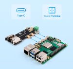 Комплект мини-компьютера для Raspberry Pi 5 Waveshare Module Box-A