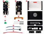 Комплект мини-компьютера для Raspberry Pi 5 Waveshare Module Box-A