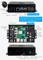 Комплект мини-компьютера для Raspberry Pi 5 Waveshare Module Box-A