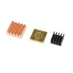 Комплект радиаторов с логотипом для Raspberry Pi