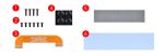 Корпус ARGON ONE V5 для Raspberry Pi 5, с двумя слотами M.2 NVMe PCIe