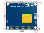 Литий-полимерный аккумулятор HAT для Raspberry Pi, выход 5В, быстрая зарядка