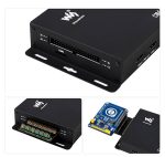 Металлический корпус (A) для платы ввода-вывода Raspberry Pi CM 4 IO Board