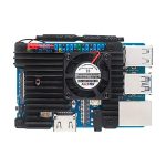 Металлический корпус для Orange Pi 3B с вентилятором