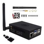 Металлический корпус для Orange Pi 5 Max/ PI 5 Ultra/ Pi 5 Pro с вентилятором