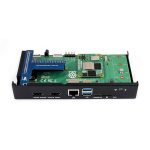 Металлический корпус для платы ввода-вывода Raspberry Pi CM 5 IO Board с вентилятором