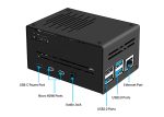 Металлический корпус для Raspberry Pi 4 с низкопрофильным охлаждающим вентилятором ICE Tower