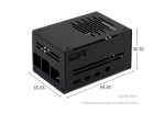 Металлический корпус для Raspberry Pi 4 с низкопрофильным охлаждающим вентилятором ICE Tower