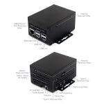 Металлический корпус промышленного класса (D) для Raspberry Pi 5