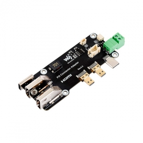 Micro HDMI to HDMI многофункциональный адаптер для Raspberry Pi 5/4B