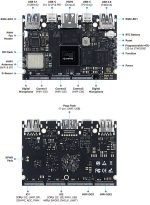 Микрокомпьютер Khadas Edge2 ARM PC 8GB/32GB (RockChip RK3588S)