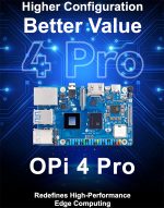 Микрокомпьютер Orange Pi 4 Pro 8Gb