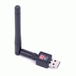 Mini 150M USB WiFi Wireless LAN 802.11 n/g/b Adapter with Antenna - Модуль Wi-Fi для Raspberry Pi с антенной