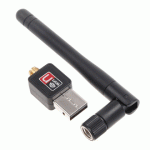 Mini 150M USB WiFi Wireless LAN 802.11 n/g/b Adapter with Antenna - Модуль Wi-Fi для Raspberry Pi с антенной