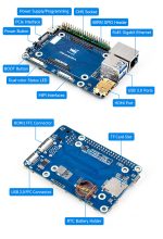 Mini Base Board (A) - мини-базовая плата для Raspberry Pi CM5