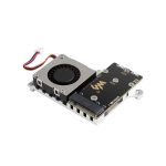 Модуль PCIe M.2 тип (E) для Raspberry Pi 5, с активным радиатором