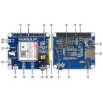Модуль SIM7600E-H 4G HAT для Raspberry