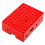 Multicomp Pi-BLOX Case - Red - Lego корпус красного цвета для Raspberry Pi