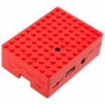Multicomp Pi-BLOX Case - Red - Lego корпус красного цвета для Raspberry Pi