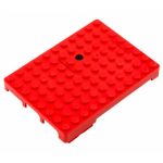 Multicomp Pi-BLOX Case - Red - Lego корпус красного цвета для Raspberry Pi