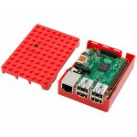 Multicomp Pi-BLOX Case - Red - Lego корпус красного цвета для Raspberry Pi