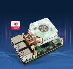 Низкопрофильный активный радиатор ICE Tower для Raspberry Pi 5 с RGB-светодиодом