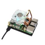 Низкопрофильный активный радиатор ICE Tower для Raspberry Pi 5 с RGB-светодиодом