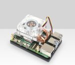 Низкопрофильный активный радиатор ICE Tower для Raspberry Pi 5 с RGB-светодиодом