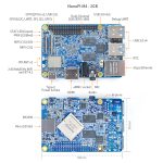 Одноплатный микрокомпьютер Nano Pi M4 (2Gb RAM)