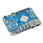 Одноплатный мини-компьютер NanoPC-T6 LTS 8Гб/64Гб eMMC с металлическим корпусом