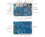 Одноплатный мини компьютер NanoPi M5 8Гб RAM в металлическом корпусе