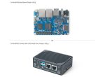 Одноплатный мини компьютер NanoPi M5 8Гб RAM в металлическом корпусе