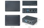 Одноплатный мини компьютер NanoPi M5 8Гб RAM в металлическом корпусе