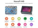 Одноплатный мини компьютер NanoPi M6 16Гб RAM со встроенным 3,5-дюймовым сенсорным дисплеем