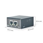 Одноплатный мини-компьютер NanoPi R2S Plus в корпусе
